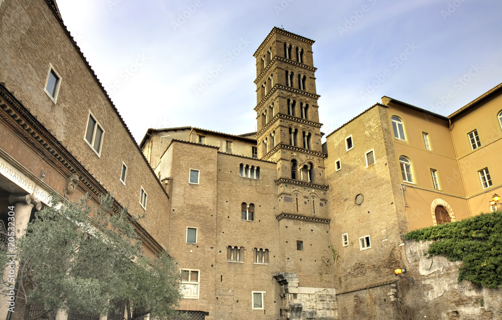 Church Tower Santi Giovanni E Paolo