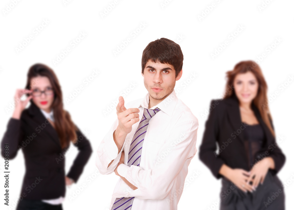 Portrait of a successful business team Portrait of a successful business team
