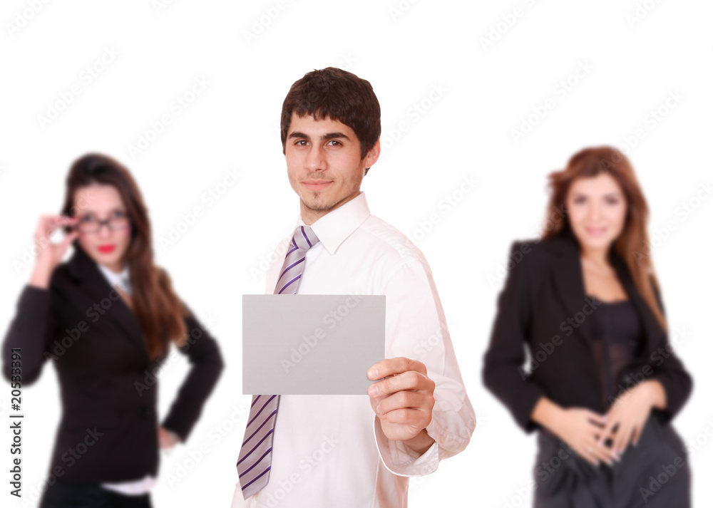 Portrait of a successful business team Portrait of a successful business team