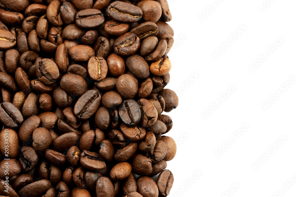 Obraz premium closeup coffee beans