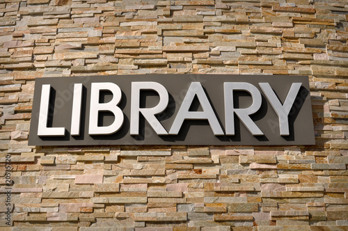 Library Sign