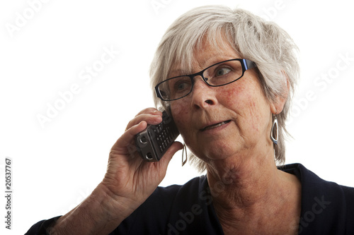 woman calling