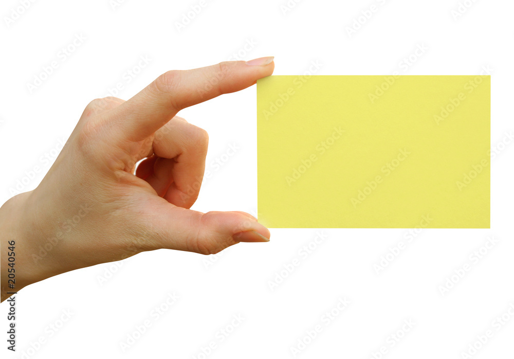 Obraz premium card