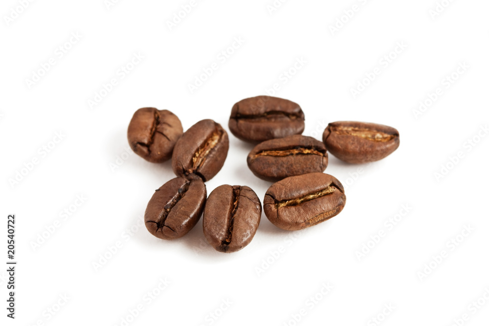 coffee beans isolated on white coffee beans isolated on white