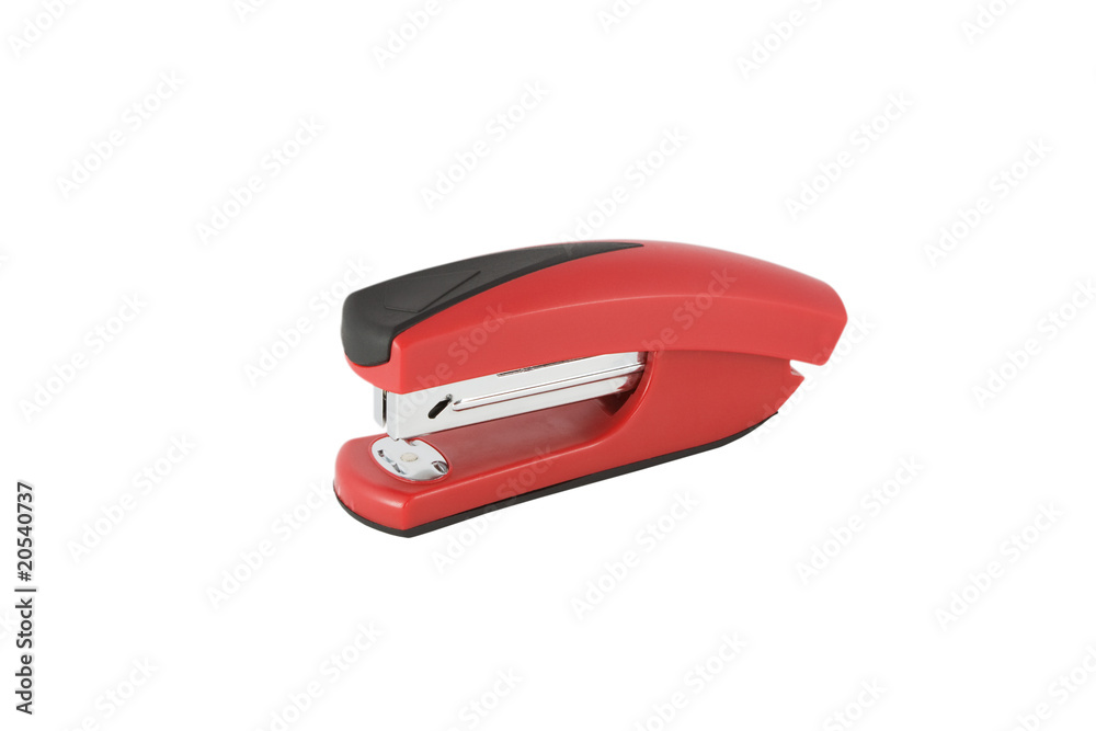 Office stapler isolated on the white background Office stapler isolated on the white background