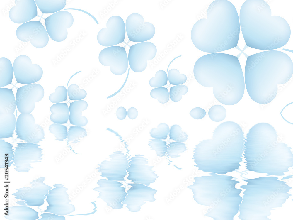 Fototapeta premium Blue Luck
