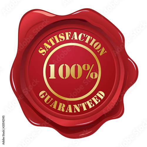 Satisfaction Guaranteed seal