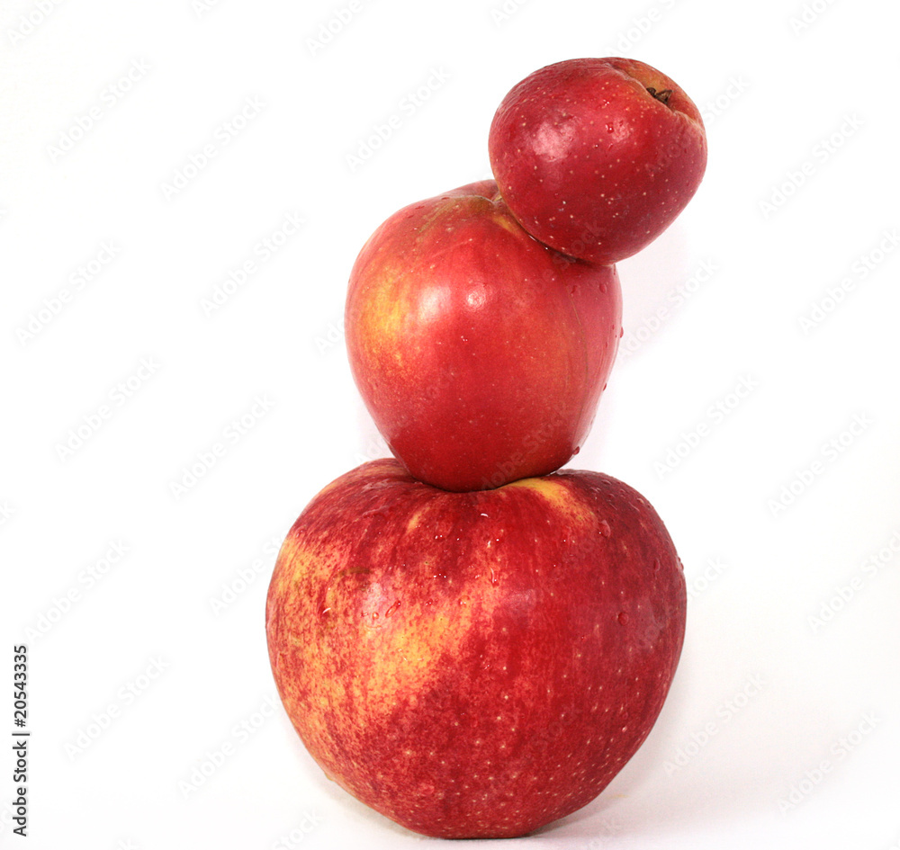 Three apples Three apples