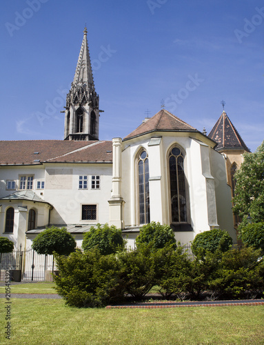 Canvas Print Bratislava - franciscans church