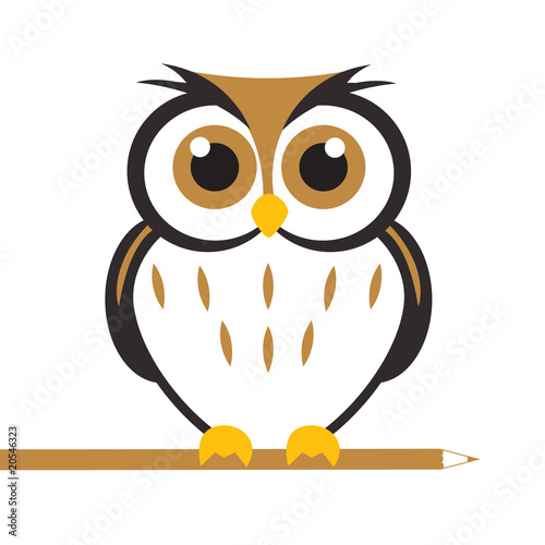 Vector Cute Owl