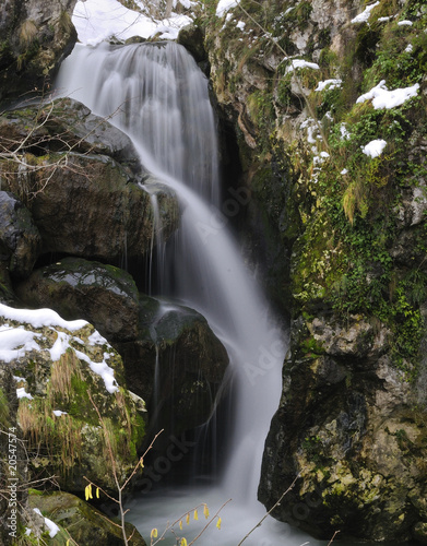 Cascada en el rio Cares