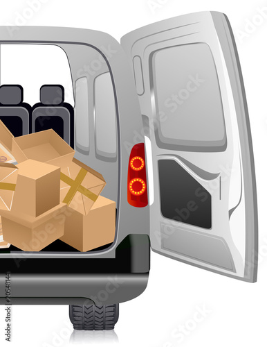 Delivery minibus