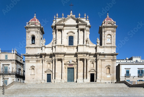 Facciata della cattedrale di Noto, Sicilia