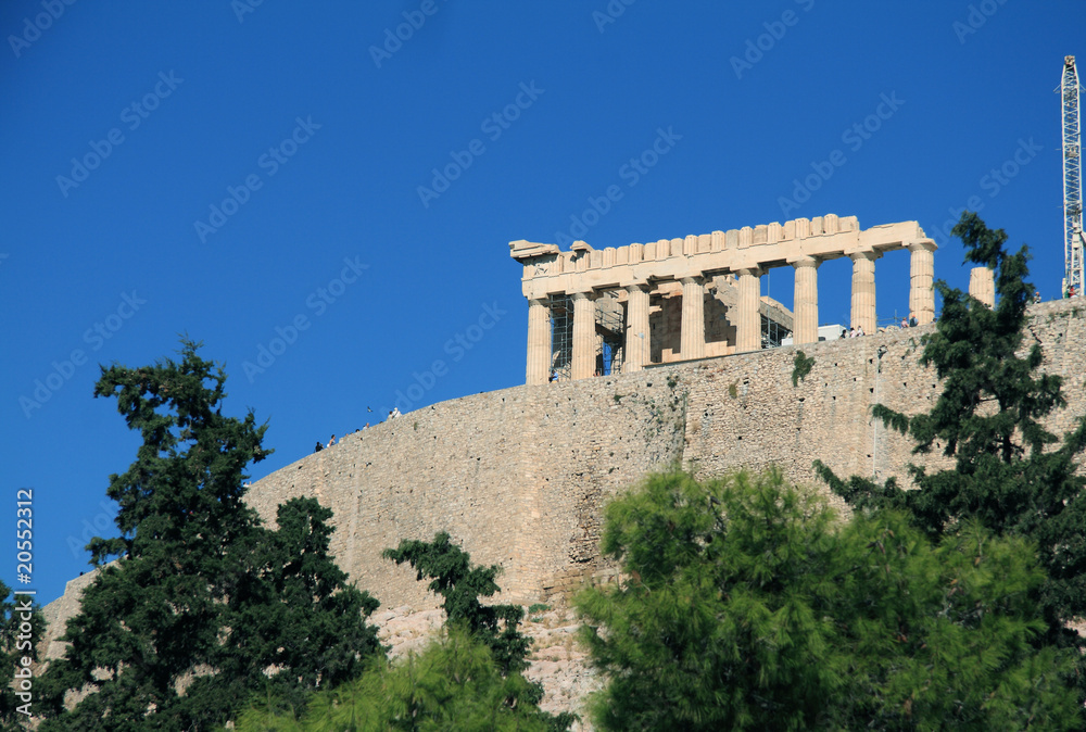 Akropolis Athen Parthenon