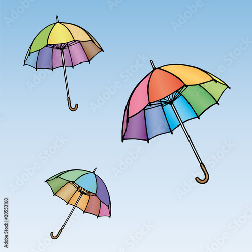 Ombrelli colorati