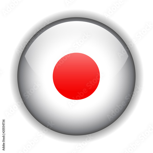 Free Download Japan flag button, vector - GFXLoad