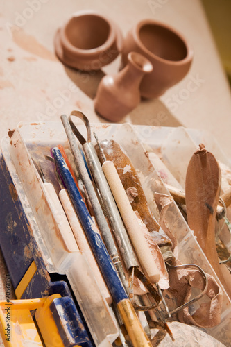 Tools for shaping clay