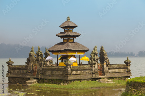 temple Ulun Danu on lake Beratan, Bali,Indonesia