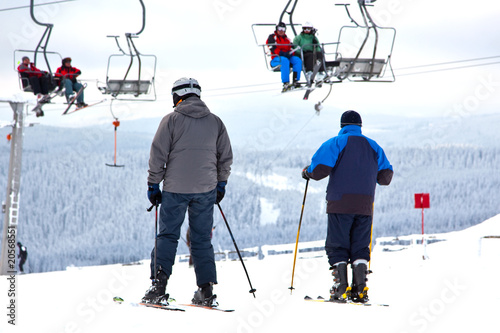 Ski fahren 4609 photo