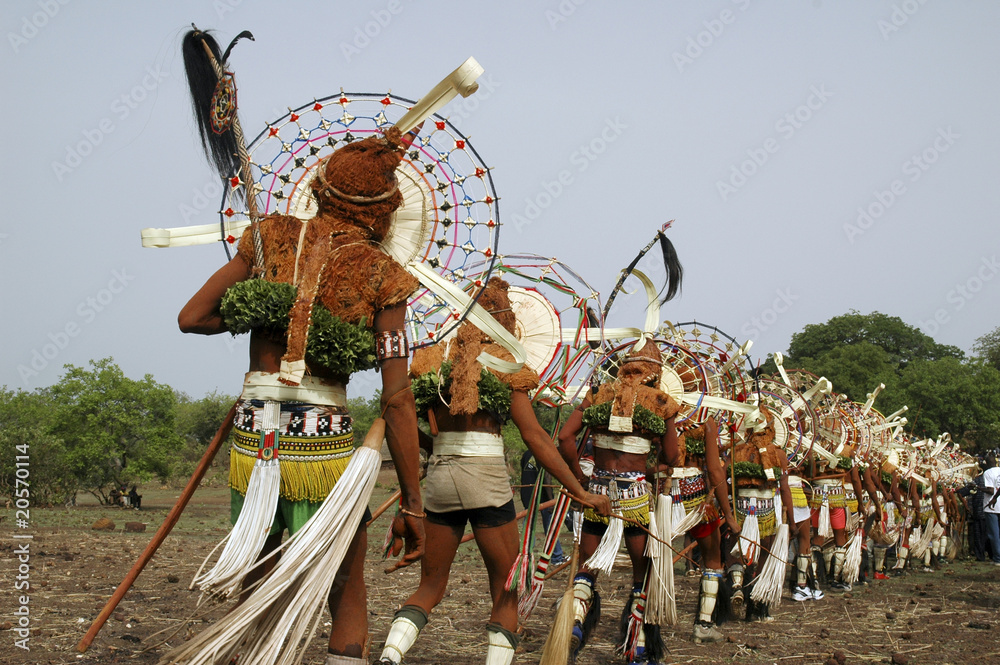 Fototapeta premium Bassari festivities in Senegal