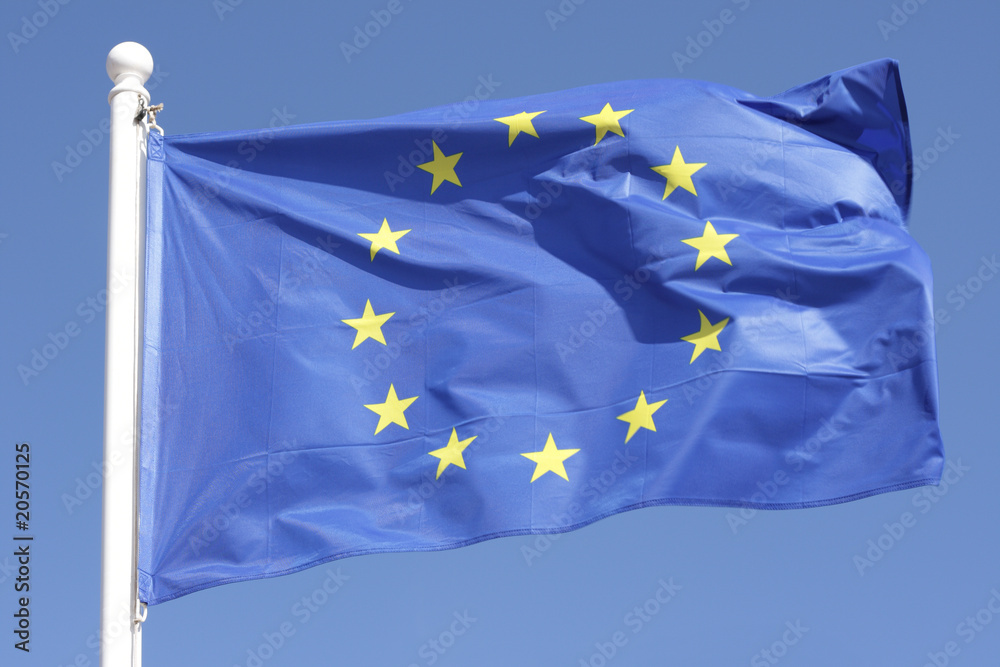 europa flagge fahne europa flagge fahne