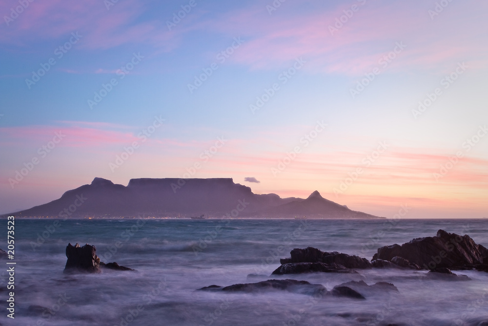 Table Mountain at dawn