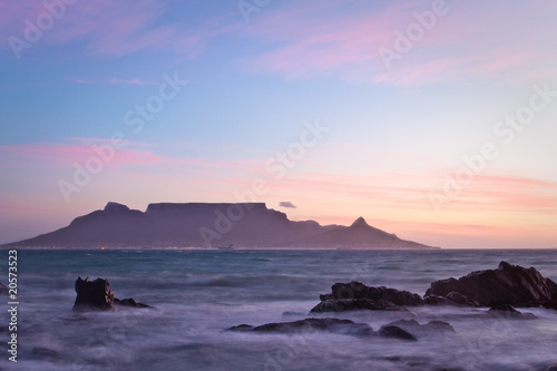 Table Mountain at dawn