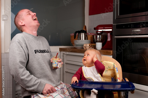 Elternzeit, Father and Baby