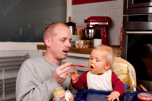 Elternzeit, Father and Baby