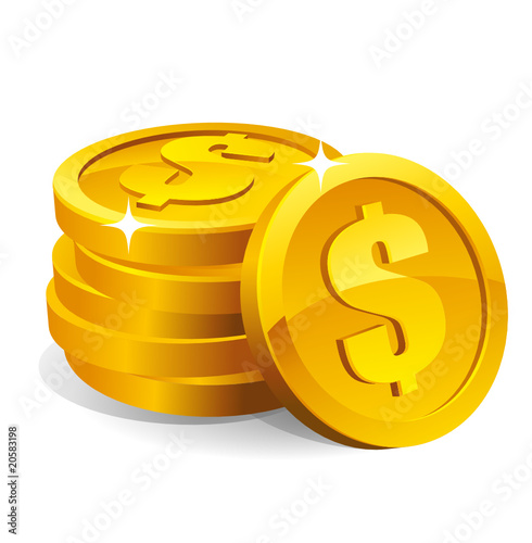 Dollars coins