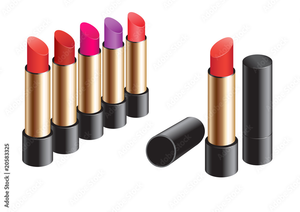 Obraz premium lipstick circle