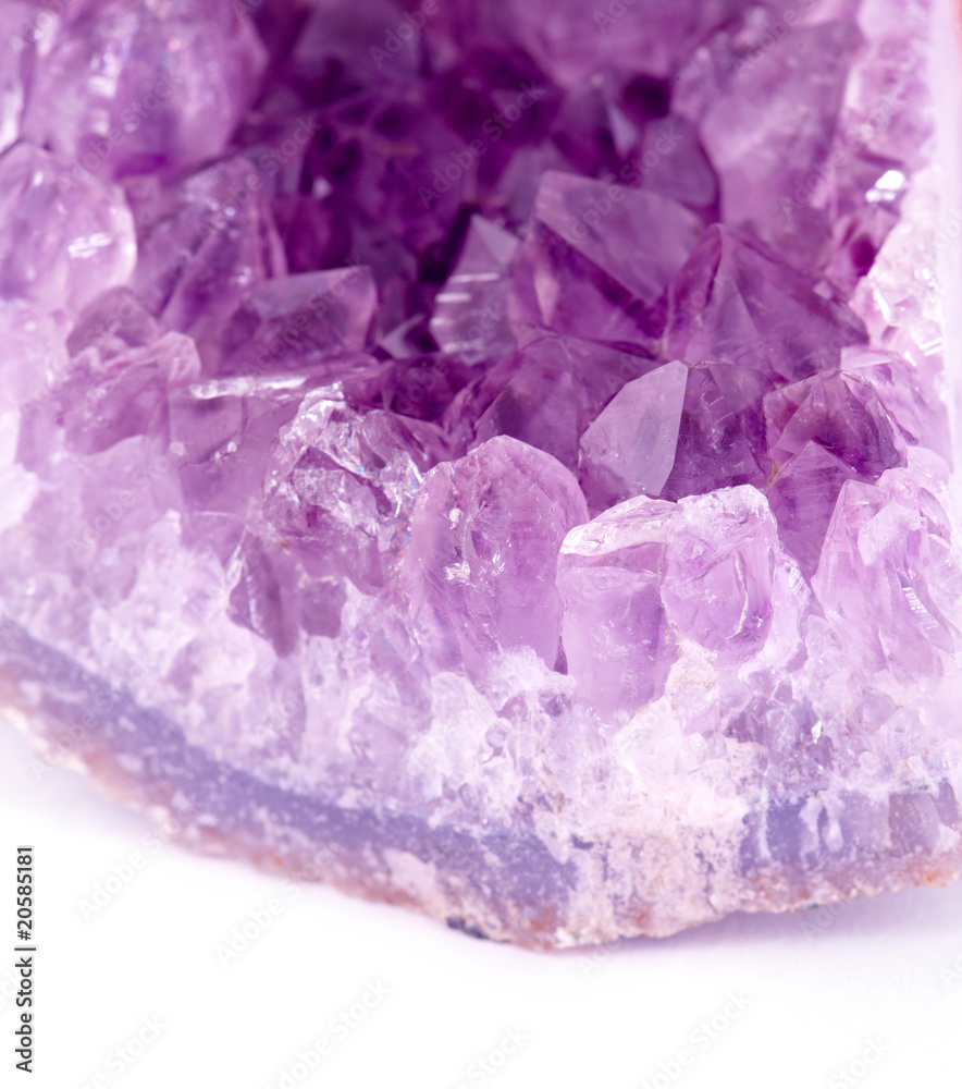 Detailed natural amethyst Detailed natural amethyst