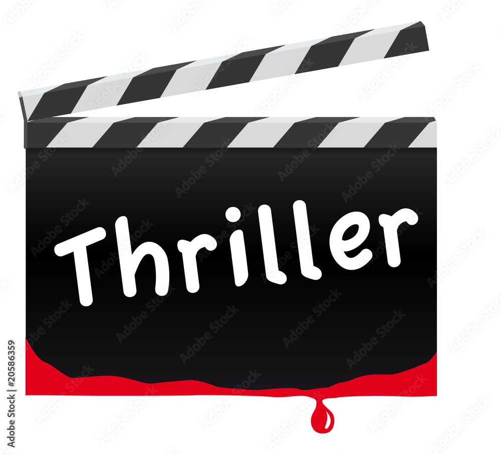 Fototapeta premium Clap Cinema_Thriller