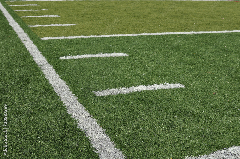 Side Line of a Football Field Side Line of a Football Field