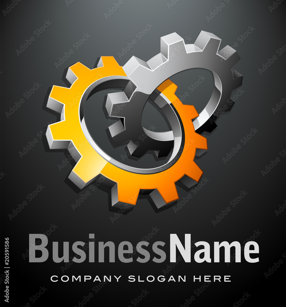 Engrenage business logo design