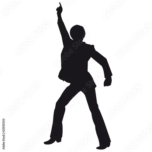 Obraz Disco Silhouette