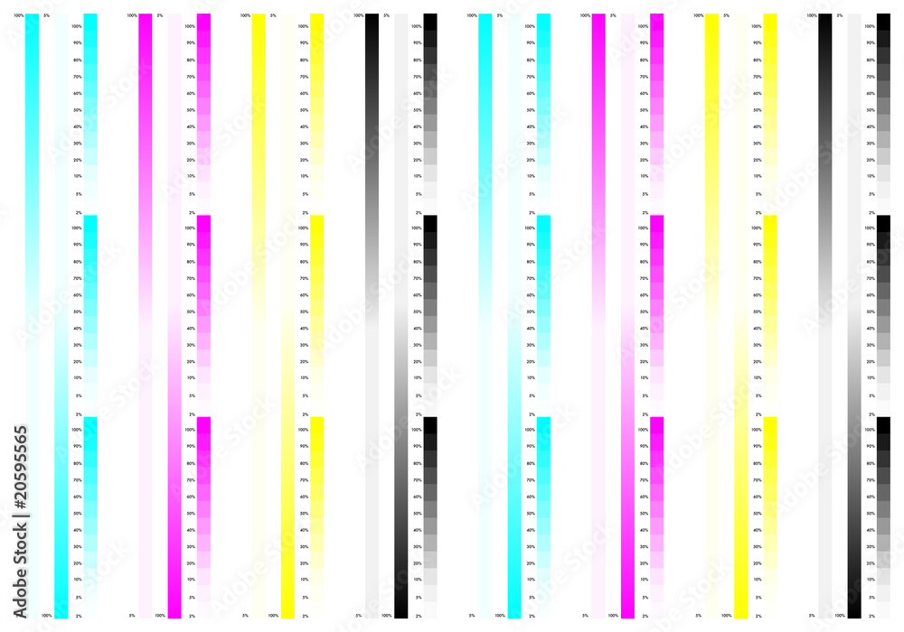 Obraz premium retini CMYK