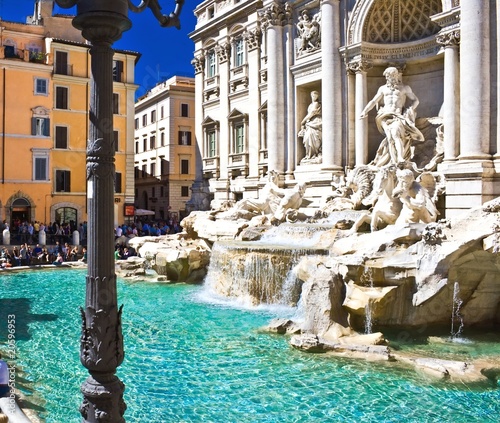 Photography Trevi Fountain in Rome