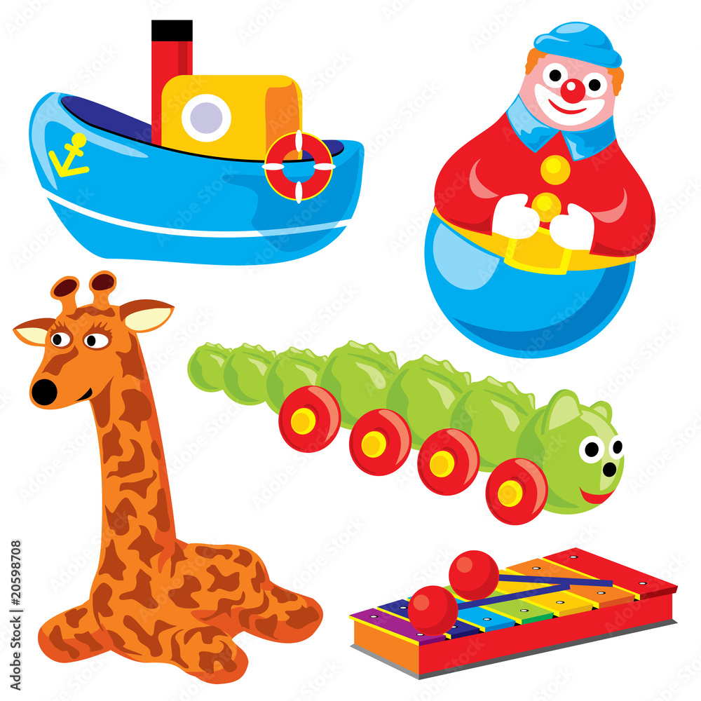 Naklejka premium toys