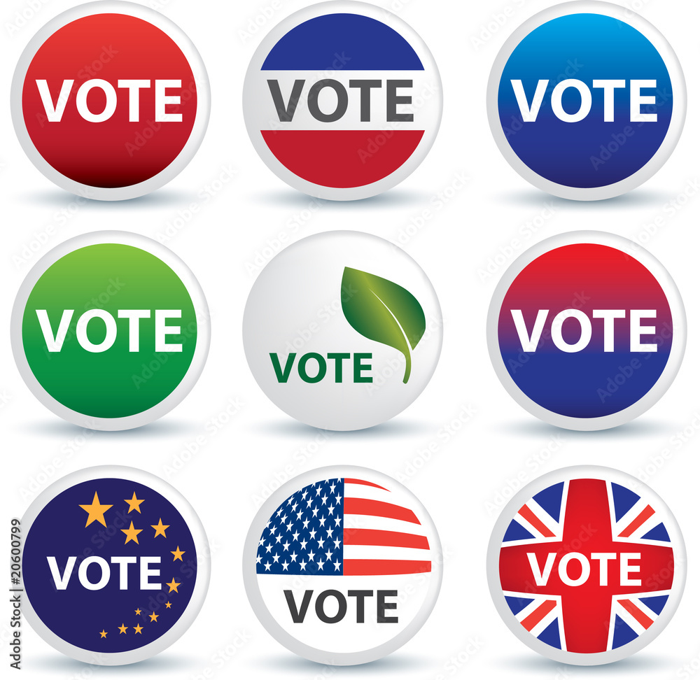 Vote buttons or badges