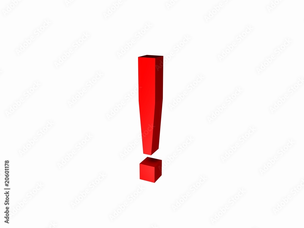 exclamation mark/point exclamation mark/point