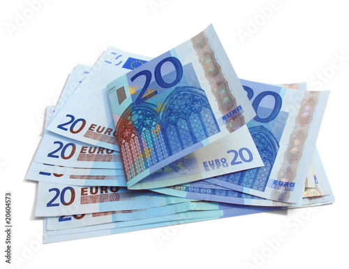 Billets de 20 Euro photo