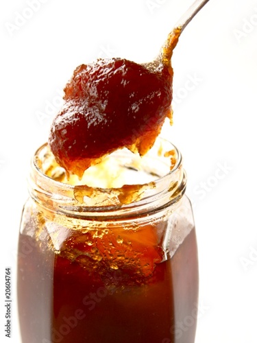 spoon of jam photo