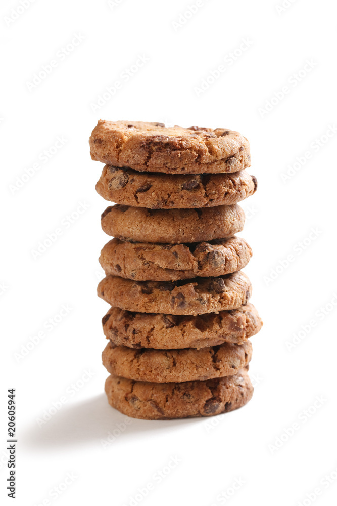 pile of chocolate cookies pile of chocolate cookies