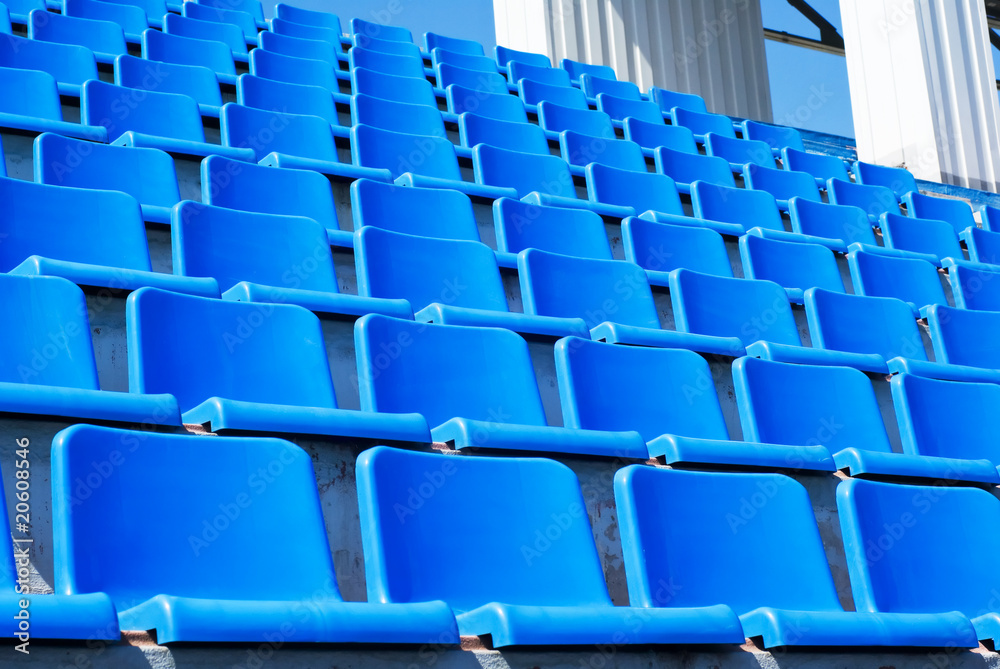 Fototapeta premium stadium seats