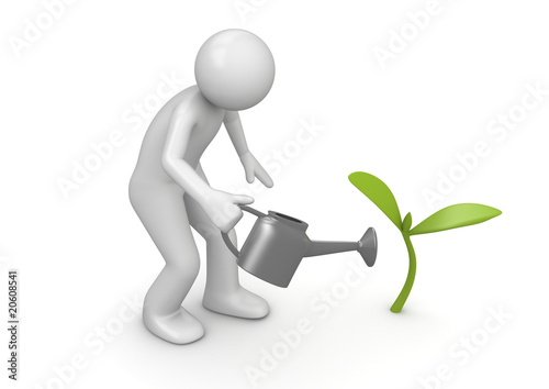 Growing sprout