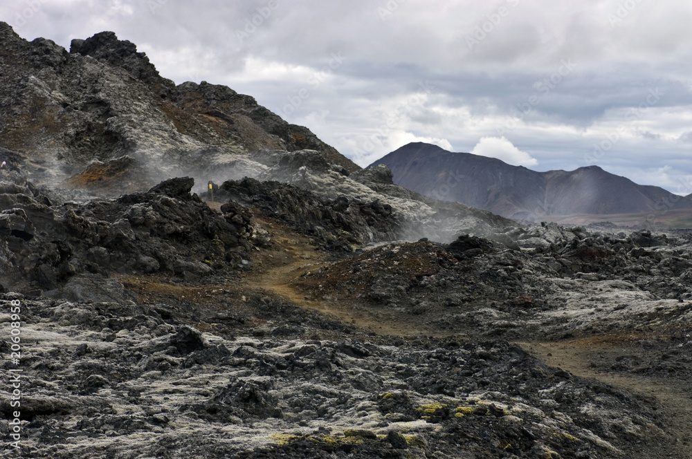 Active Volcanic Fissure Active Volcanic Fissure