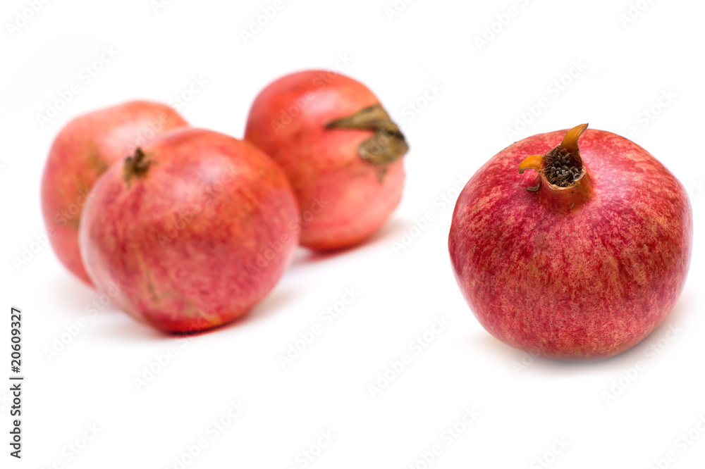 Pomegranate isolated Pomegranate isolated