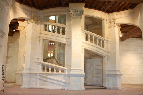 Double-helix staircase of Château de Chambord / 香波尔城堡