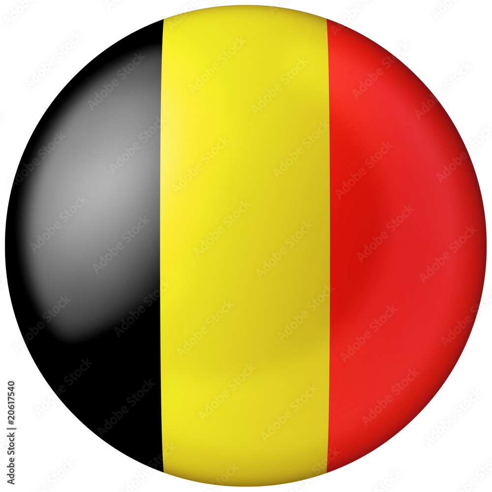 Fototapeta premium belgische Flagge
